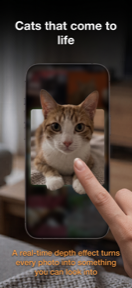 Cat photos come to life with Caturday’s depth effect